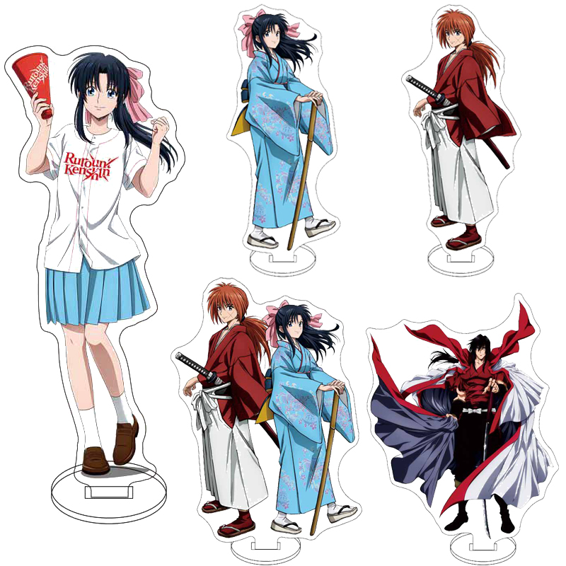 Anime Merchandise Collection - ขาตั้งฟิกเกอร์อะคริลิก 16 ซม. อนิเมะ รูโรนิ เคนชิน