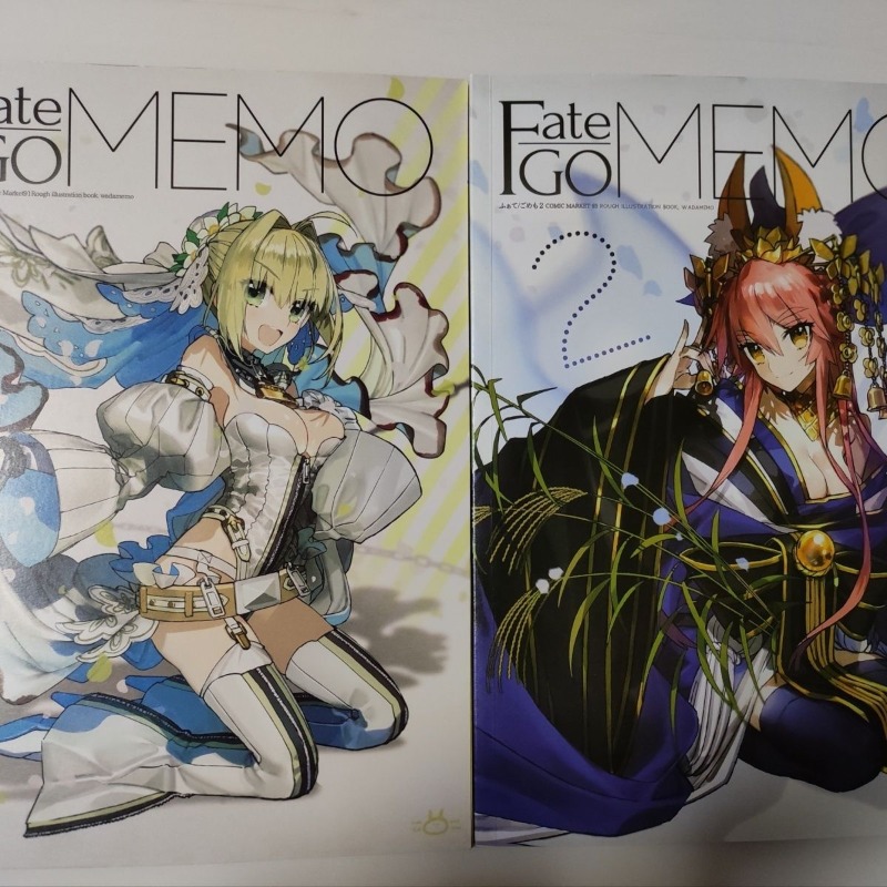 2 เล่ม Fate GO MEMO 1 2 Art Bo - Fate Anime Merchandise บทวิจารณ์และราคา